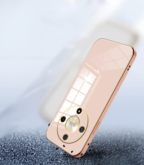 Tojás Honor Magic 6 Lite 5G, Glamour CamShield, rózsaszín rose gold