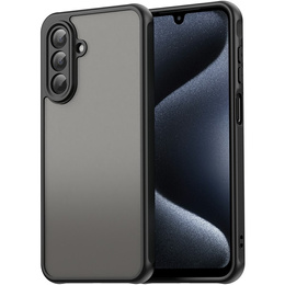 Matt tok Samsung Galaxy A17 5G készülékhez, füstölt, fekete oldallal