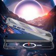 Tok iPhone 16 Pro Max, Shockproof Hybrid, fóliával, MagSafe-hoz, szürke