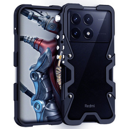 Tok Xiaomi Poco F6 Pro, Aluminium Alloy Bumper, fekete