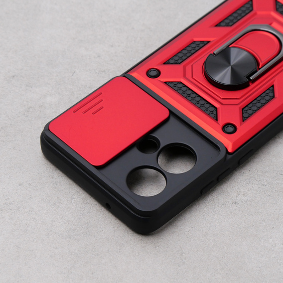 Telefontok a Motorola Edge 40 Neo, CamShield Slide, piros