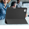 Tok iPad Pro 11" 2024 (5 gen.), Smartcase tolltartóval, fekete