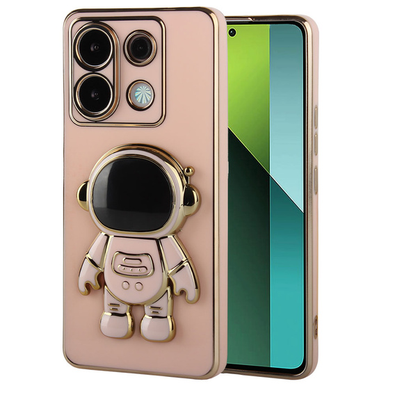 Tok Xiaomi Redmi Note 13 Pro 5G, Astronaut, rózsaszín + 9H edzett üveg