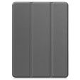 Tok iPad Pro 11" 2024 (5 gen.), Smartcase tolltartóval, szürke