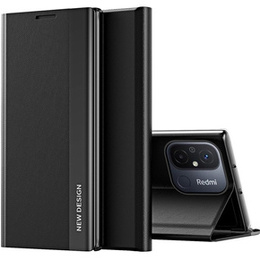 Pattintható tok a Xiaomi Redmi 12C, Side Magnetic, fekete