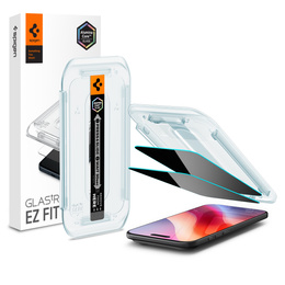 Spigen Glas.TR "EZ FIT" adatvédelmi edzőüveg HD iPhone Air készülékhez (2 db)