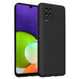 Telefontok a Samsung Galaxy A22 / M22 4G / LTE, Silicone Lite, fekete