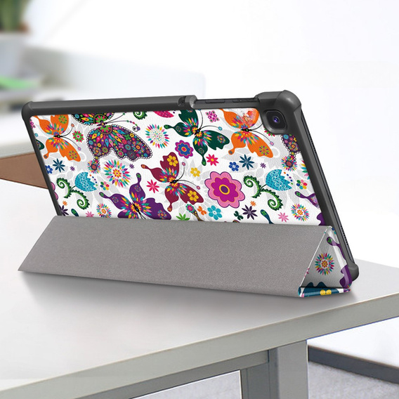 Tok Samsung Galaxy Tab A7 Lite, Smartcase, Butterfly