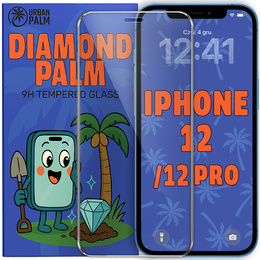 Diamond Palm edzett üveg iPhone 12/12 Pro készülékekhez