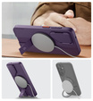 Tok Samsung Galaxy S25 készülékhez, Suritch Shockproof, MagSafe, lila