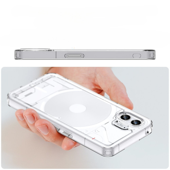 Telefontok a Nothing Phone 2, Fusion Hybrid, átlátszó