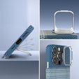 Tok iPhone 16 Pro Max készülékhez, Frame Kickstand, MagSafe, Moon Blue