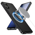 Kameravédő tok Sony Xperia 5 V, CamShield MagSafe, átlátszó / fekete