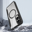 Dux Ducis Telefontok a Samsung Galaxy S25 Edge, Skin X Pro, MagSafe, fekete