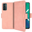 Pattintható tok a Samsung Galaxy M23 5G / M13, Card Slot, rózsaszín