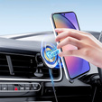 Mágneses tok Samsung Galaxy A36 5G készülékhez, MagSafe, kék