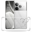Telefontok a Realme GT 6 / 6T, Dropproof, átlátszó