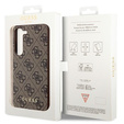 GUESS Telefontok a Samsung Galaxy A55, 4G Charms Collection Hardcase, barna