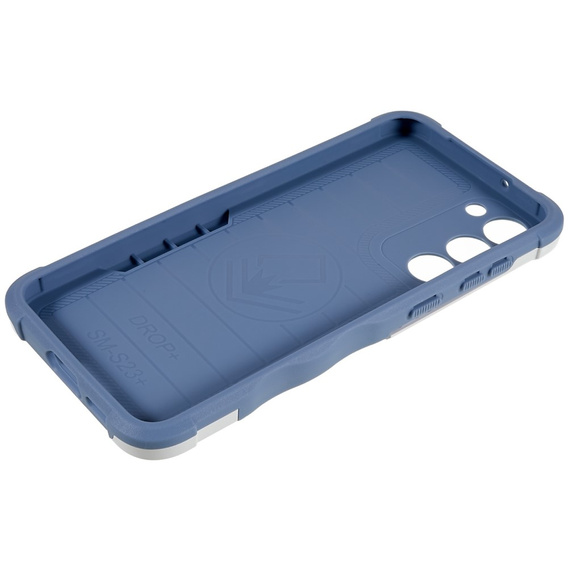 Páncélozott tok a Samsung Galaxy S23 Plus, Dual-Layer, fehér