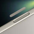 2x NORTHJO kamera vezérlőgomb üveg iPhone 16 / 16 Plus / 16 Pro / 16 Pro Max készülékhez, bézs színű
