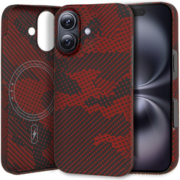 Tok iPhone 16 hoz, Aramid Fiber MagSafe, piros