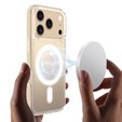 Mágneses tok TPU + akril iPhone 17 Pro Max készülékhez