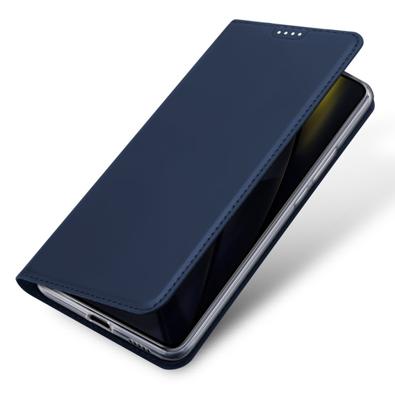 Dux Ducis Telefontok a Xiaomi Poco F6, Skinpro, sötétkék