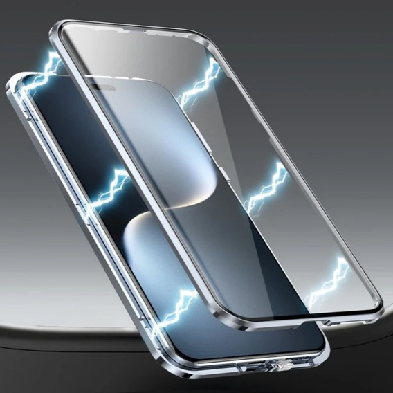 Tok Honor Magic 7 Pro, Magnetic Dual Glass, ezüst