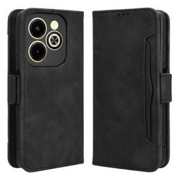 Pattintható tok a Infinix Hot 40i, Card Slot, fekete