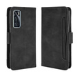 Pattintható tok a vivo V20 SE / vivo Y70 2020, Card Slot, fekete