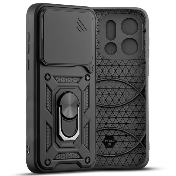 CamShield Slide páncélozott tok kameravédővel és gyűrűvel az Oppo Find X9 készülékhez