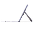Billentyűzet tok iPad 11" 2025 A16 (11 gen.) / iPad 10.9" 2022 (10 gen.), Rotary 360° Leather, lila