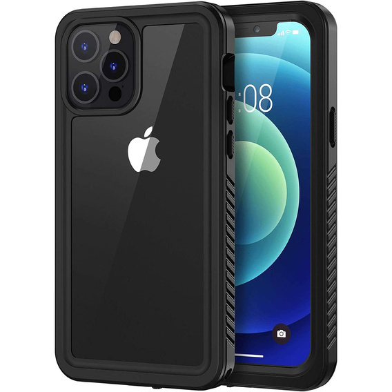 IP68 vízálló tok a iPhone 11 Pro Max, fekete