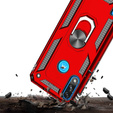 Páncélozott telefontok a Motorola Moto E7 Power / E7i Power, Nox Case Ring, piros