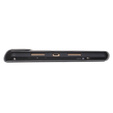 Tok + billentyűzet iPad 7/8/9 10.2 2019/2020/2021, Pen Slot, fekete