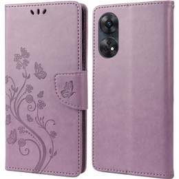 Pattintható tok a Oppo Reno8 T 4G, Mandala Flower, lila