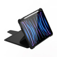 Tok + billentyűzet iPad 10.9 / Air 2020/2022/2024 / Pro 11 2020/2021/2022 , NILLKIN Bumper Link Keyboard Case, fekete