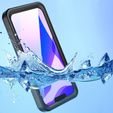 IP68 vízálló tok a iPhone 13, fekete
