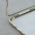 Magnetic Dual Glass MagSafe tok iPhone 11, arany