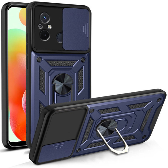 Telefontok a Xiaomi Redmi 12C, CamShield Slide, kék