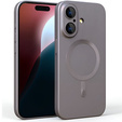 Tok iPhone 16-hoz, ColorMag, MagSafe-hoz, szürke