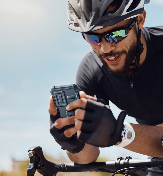 Páncélozott tok a Samsung Galaxy A26 5G, Dexnor Full Body (Two Frames), kék