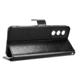 Pattintható tok a OnePlus Nord 5, Crazy Horse Wallet, fekete