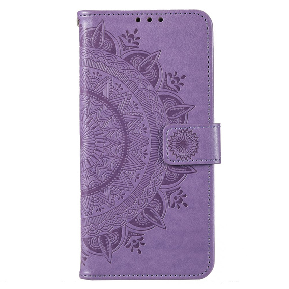 Pattintható tok a Motorola Moto G73 5G, Mandala Flower, lila