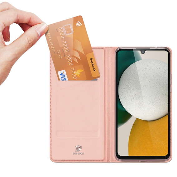 Dux Ducis Telefontok a Samsung Galaxy A34 5G, Skinpro, rózsaszín rose gold