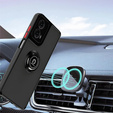 Tok Motorola Moto G24 / G24 Power / G04, Frosted Ring, fekete
