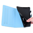 Tok iPad 10.2" 2021/2020/2019 (9/8/7 gen.), pánttal, animal, kék
