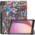 Tok Lenovo Tab M8 Gen 4 TB-300FU, Smartcase, graffiti