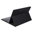 Tok + billentyűzet Samsung Galaxy Tab S9+, Leather Pen Slot, fekete