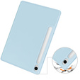 Tok Samsung Galaxy Tab S10 Lite / S10 FE / S9 FE, Smartcase tolltartóval, kék
